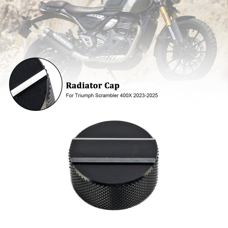 Radiator Cover coolant Cap Lid For Scrambler 400X 2023 2024 2025