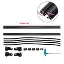 120CM Universal Aluminium Car Roof Rack Luggage Carrier Cross Bar Rail Lockable