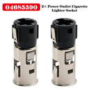 2× Power Outlet Cigarette Lighter Socket 04685590 for Dodge Ram