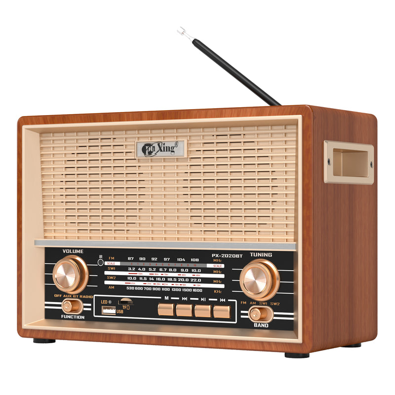 Retro-Style Decorative Radio Multifunction Music Player Bluetooth Speaker Radio