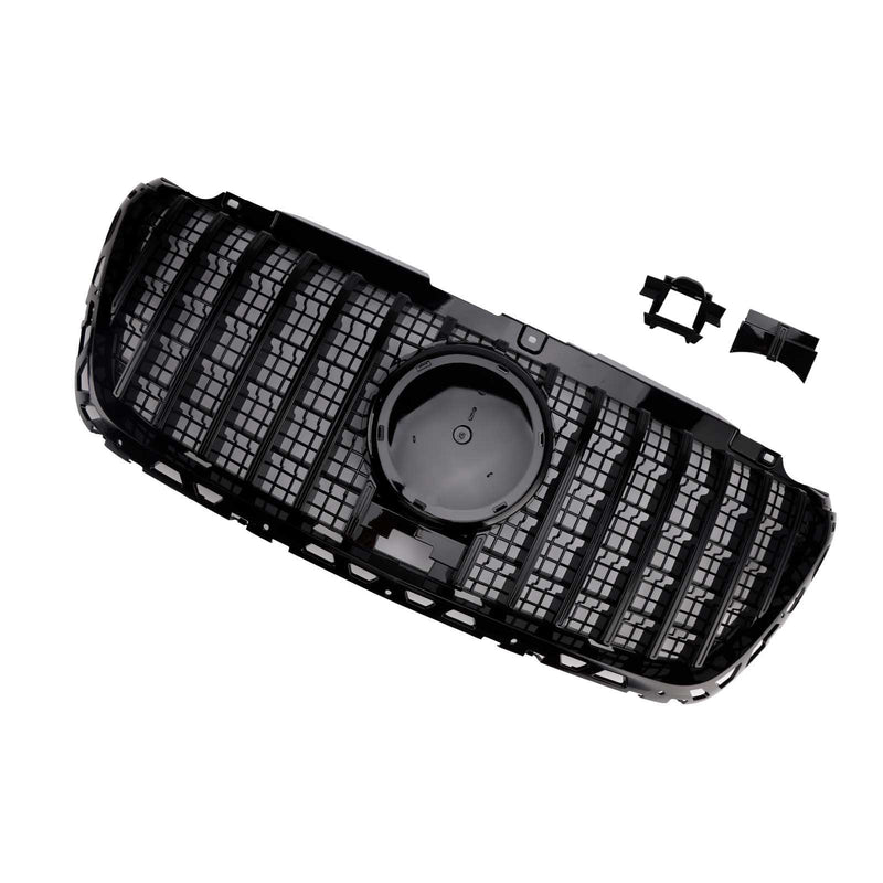 GTR-Style Front Bumper Grill Grille Fit Mercedes Sprinter W907 W910 2018-2023