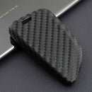 Leather Silicone Car Key Case Cover With Buckle For BMW
