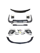 2021-2023 Fit Mercedes S-Class W223 S450 S500 Upgrade B Style Body Kit Bumper