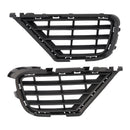 2PCS Front Lower Fog Light Cover Grille Grill Fit VW Touareg 7P 2015-2017
