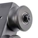 6.6FT Round Tube Rolling Library Sliding Ladder Hardware Kit with Brake