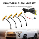 Toyota 4Runner 2014-2023 TRD Pro 4PCS Plastic Car Grille LED Lights Light