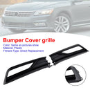 2PCS Fog Light Lamp Grill Cover Fit VW Passat B8 NMS (USA Car) 2016-2018
