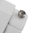 2PCS Alminum Replacement Part End Plug Solid For Dometic SUNCHASER II Awning