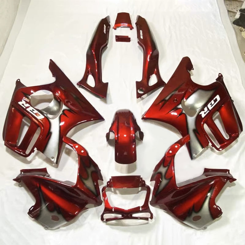 Amotopart Honda CBR600 F3 1997-1998 Fairing Kit Bodywork Plastic ABS