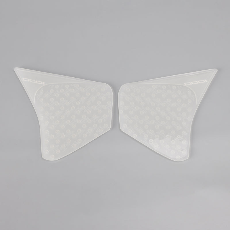 Transparent Side Tank Traction Grip Knee Pads For Kawasaki Z1000 2015-2021
