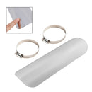 Exhaust Side Bracker Cover Steel Decorative Cover Fit Motorcycle Scooter Cub BlackD