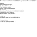 Rear Left Door Lock Actuator 81410-2B000 For Hyundai Santa Fe SUV 2006-2012