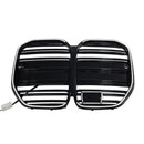 2020-2025 Fit BMW 4 Series G22 G23 G82 W/ ACC M4-Style Front Bumper Grille Grill