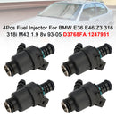 1993-2005 BMW E36 E46 Z3 316 318i M43 1.9 8v 4Pcs Fuel Injector D3768FA 1247931