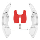 Steering Wheel Paddle Shifter Extension For Acura MDX RDX TLX Aluminium Silver