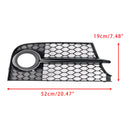 Honeycomb Front Bumper Fog Light Grille Fit Audi TT MK2 S-Line TTS 2011-14