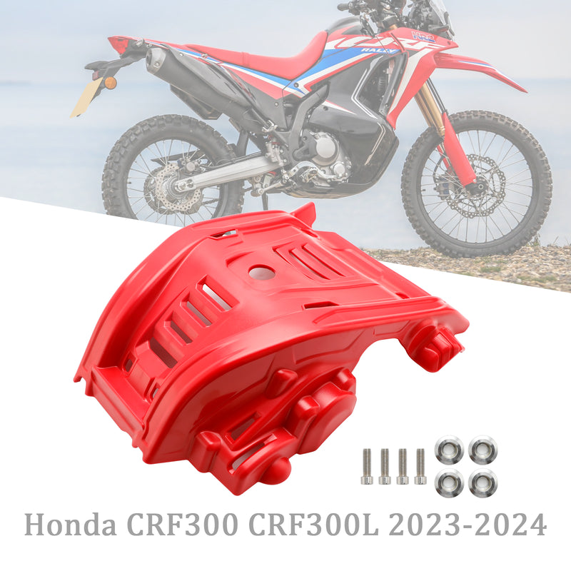 Skid Plate Engine Guard Crack Plastic For Honda CRF300 CRF300L 2023-2024