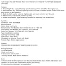 Left+Right DRL LED MODULE White 63117466107 63117466108 For BMW G01 X3 G02 X4