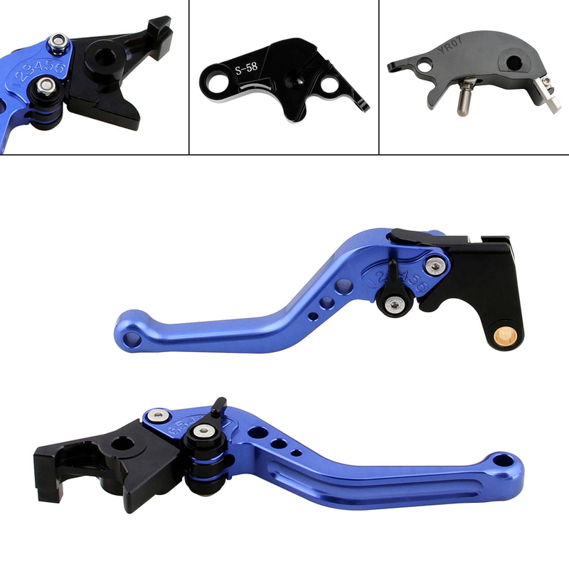 NEW Short Clutch Brake Lever fit for YAMAHA YZF R7 MT-10/SP FZ-10/SP 2022-23