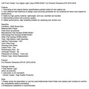 Left Front Fender Turn Signal Light Lamp For Porsche Panamera 970 2010-2016