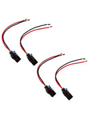 4PCS Fuel Injector Connector Plug Clip Pigtail Quick Disconnect Fit Buick