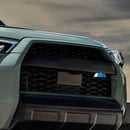 Tri-Color Grille Badge Emblem for Toyota Tacoma TRD Tundra RAV4 Blue Scheme