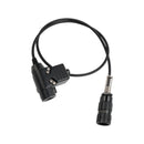 7.1-C8 Rear Mount Plug Tactical Headset 6-Pin U94 PTT For AN/PRC148 PRC152 U329