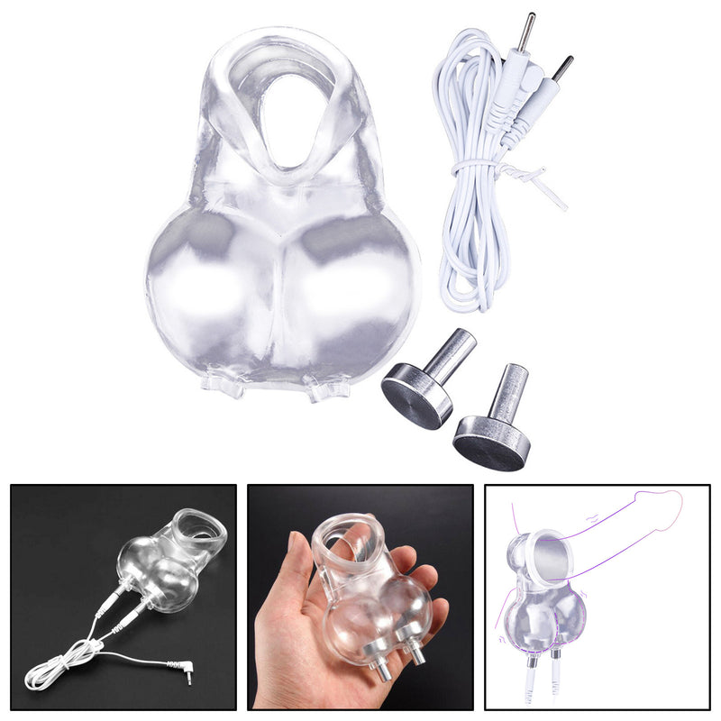 Electro Shock Penis Stretcher E-Stim Cage