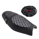 Rider Passenger Seat Front Rear Cushion Blackc For Street Twin Speed Twin 900 BrownC