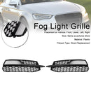Front Lower Bumper Fog Light Cover Grille Fit AUDI A3 S3 S-Line 2013-2016