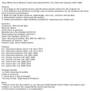 Rear Wheel Drive Module Clutch Housing 84165521 For Chevrolet Equinox 2007-2009