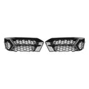 Front Bumper Grill Fog Light Cover Lamp Frame Trim Fit Audi A3 2017-2020