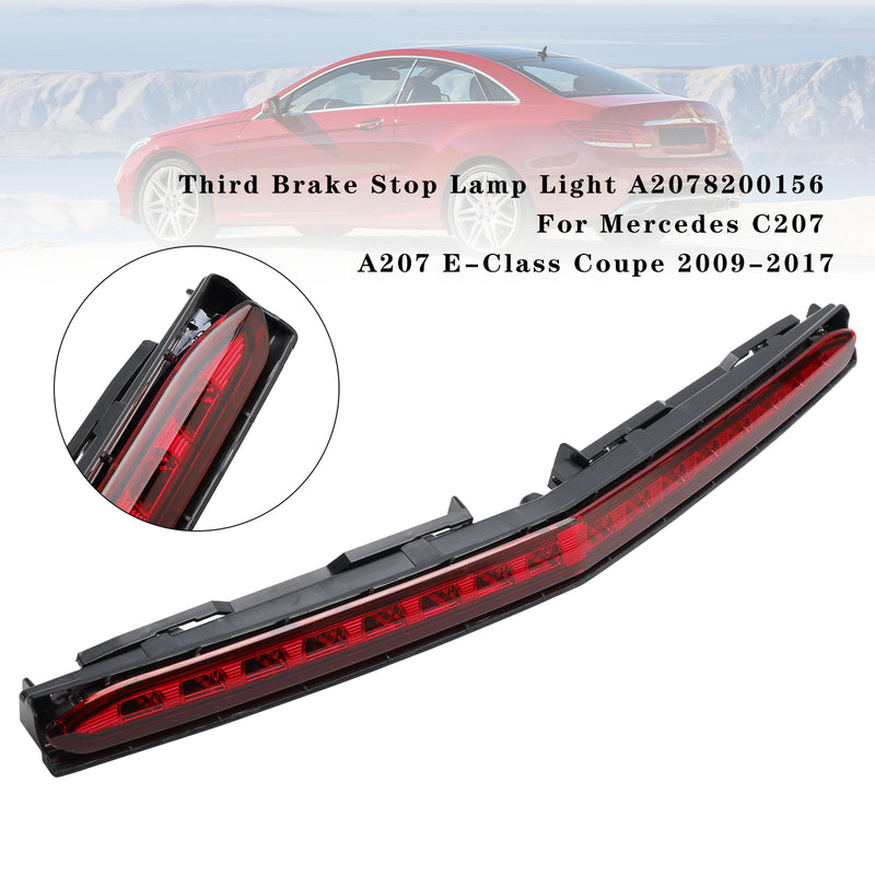 Third Brake Stop Lamp Light A2078200156 For Mercedes C207 A207 E-Class 2009-2017