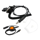 7.1-A3 Transparent Air Tube Headset w Mic For Hytera PD780/700/788/782 PT580H