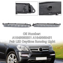 Pair LED Daytime Running Light For Benz X164 GL350 GL450 ML63 AMG X166 07-13