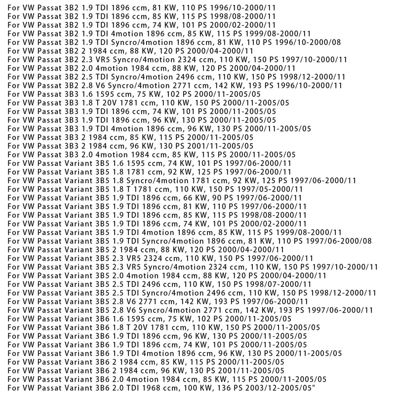Power Steering Rack 3B1422052M For VW Passat Variant 1.6 2.0 1996-2005