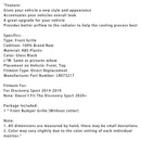 Dynamic Style Front Bumper Grille LR073217 Fit Discovery Sport L550 2014-2019