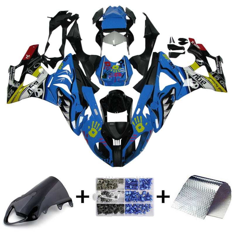 Amotopart BMW S1000RR 2009-2014 Fairing Kit Bodywork Plastic ABS