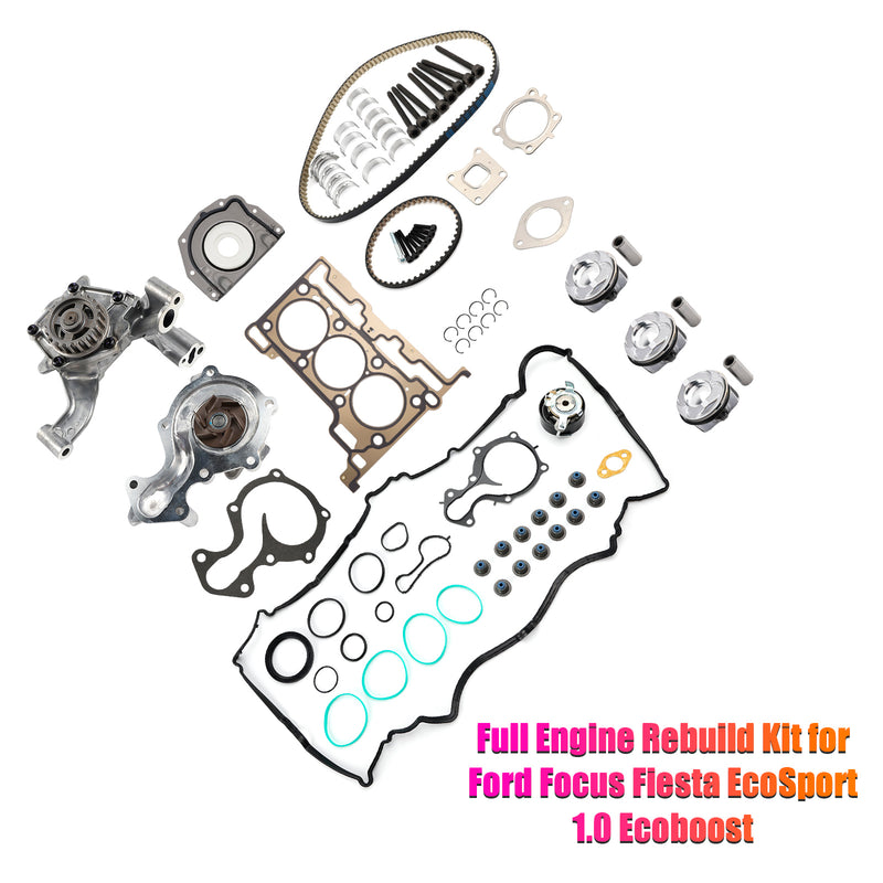 Full Engine Rebuild Kit for Ford Focus Fiesta EcoSport 1.0 Ecoboost