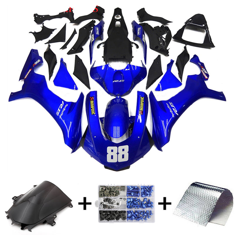 Amotopart Yamaha YZF 1000 R1 2015-2019 Fairing Kit Bodywork Plastic ABS