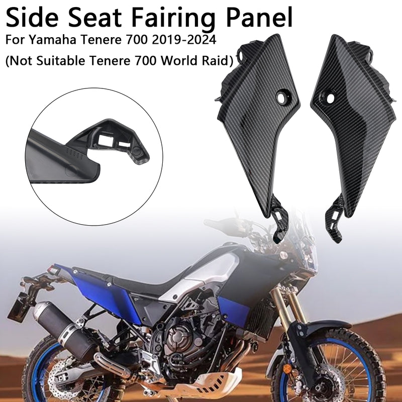 Side Seat Fairing Panel Cowl For Yamaha Tenere 700 2019-2024