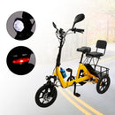 Three Wheel Electric Tricycle for Adults 3 Wheel Motorized Folding E-Bike