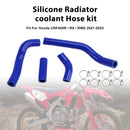Silicone Radiator coolant Hose kit Fit For Honda CRF450R RX RWE 21-25