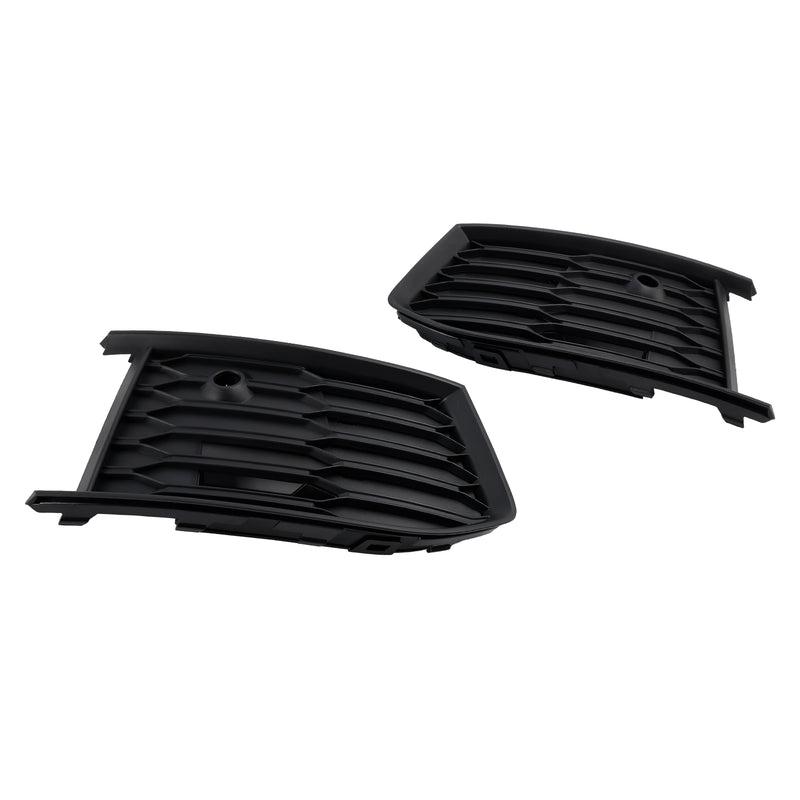 2PCS Front Fog Light Lamp Bezel Fit Audi A6 C8 S-Line S6 2019-2023
