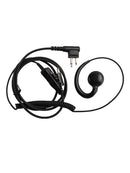 M-018 Small PTT-B6 Curve Hook Earhook Headset For GP2100 CP040 SP21 PRO2150 P080
