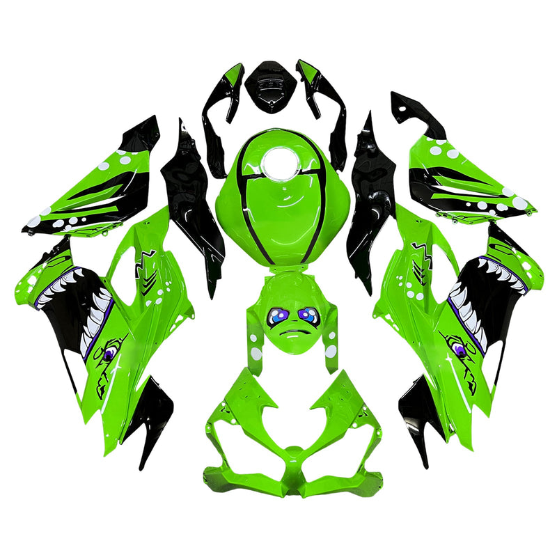 Injection Fairing Kit Bodywork Plastic ABS fit For Kawasaki ZX6R 2019-2023