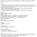 Rear Differential Axle Carrier 3.08 33108686212 33102387169 For BMW G11 G12 G32