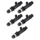 5PCS Fuel Injector 12589465 Fit Hummer H3 Fit Chevrolet Trailblazer Colorado