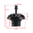 Aluminum Fuel Petrol Gas Cap with Vent Hose For Softail Low Rider S ST Touring