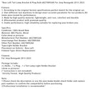 Rear Left Tail Lamp Bracket & Plug Bulb 68270892AA For Jeep Renegade 2015-2023